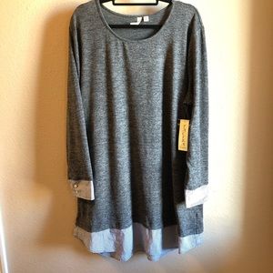 3x Tacera Tunic Shirt Dress
